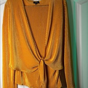 Elegant Mustard Yellow Pantsuit